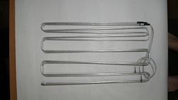 ТЭН оттайки испарителя 200Вт 410х220мм универсальный