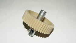 Шестерня для мясорубок Moulinex/Tefal мет. шток (шестигр. внутр.) D82мм