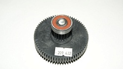 Шестерня для мясорубок Хозяюшка d= 72мм с подш.  SHZ072